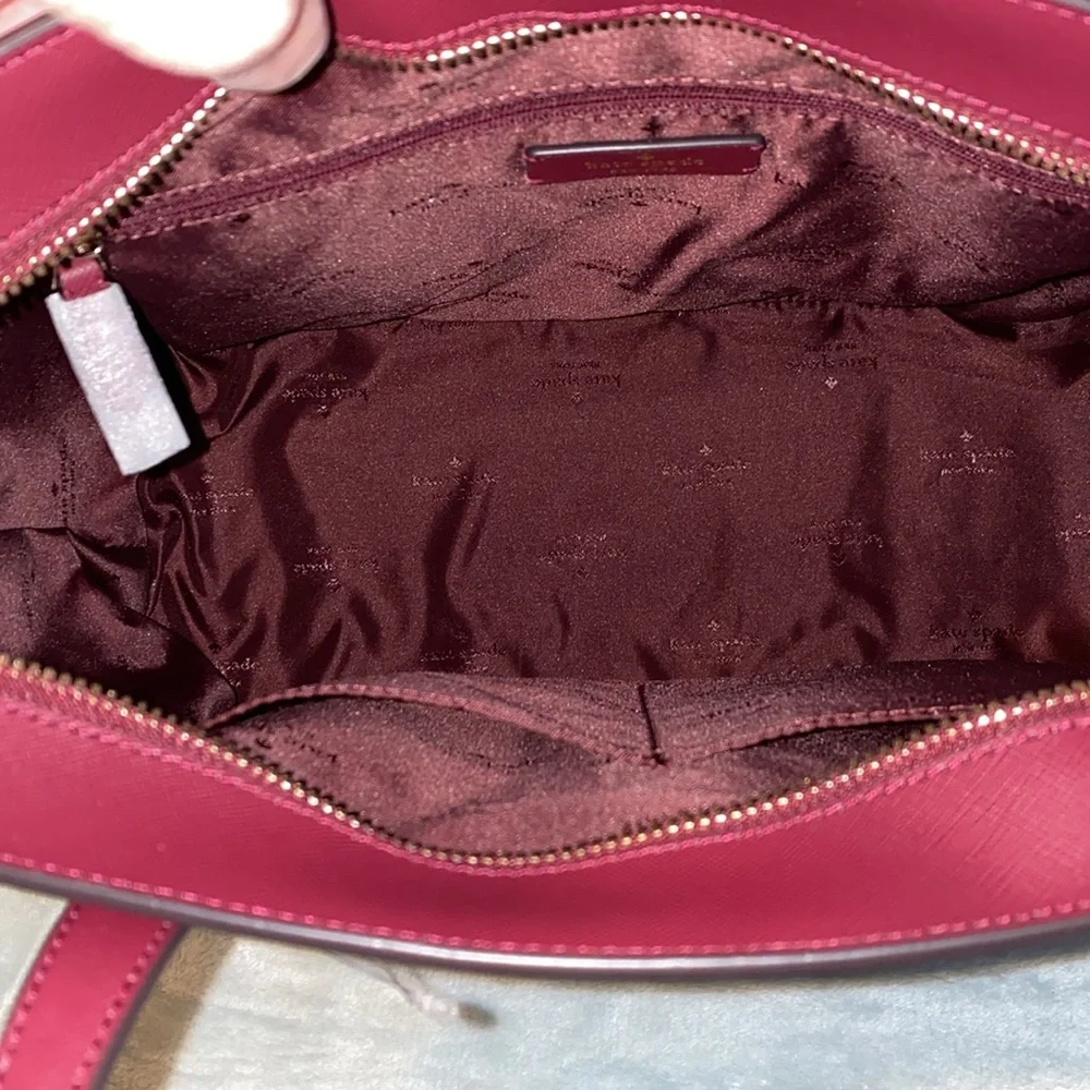 🤩BEAUTIFUL KATE SPADE ♠️ Staci pvc large tote set - Picture 12 of 16